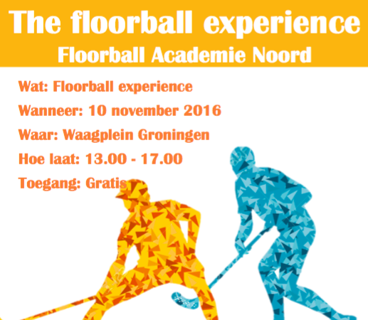 Floorball Academie Noord naar Let’s Gro
